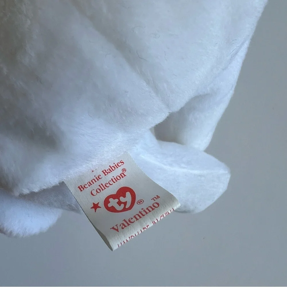 Beanie Babies Valentino the‎ Bear 1993 Ty Plush Bear